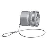 Snap-tite H Series - Steel Nipple Pressure cap with 10 inch Steel Cable